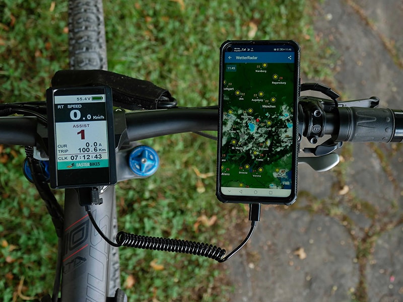 FasterBike E-Bike Display von Mesona