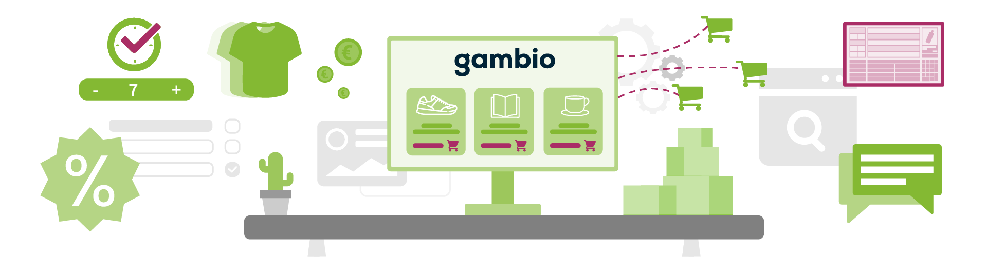 Gambio-Schnittstelle im VARIO ERP