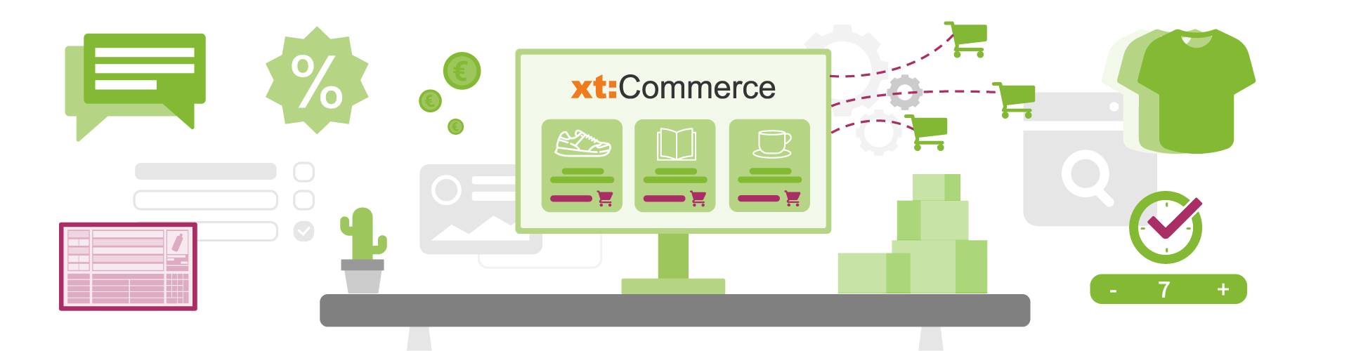 Warenwirtschaft mit xt:Commerce-Schnittstelle